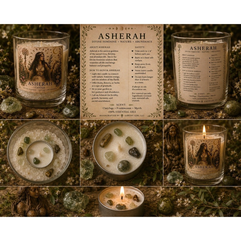 Asherah‎ Tea Light Candle Set